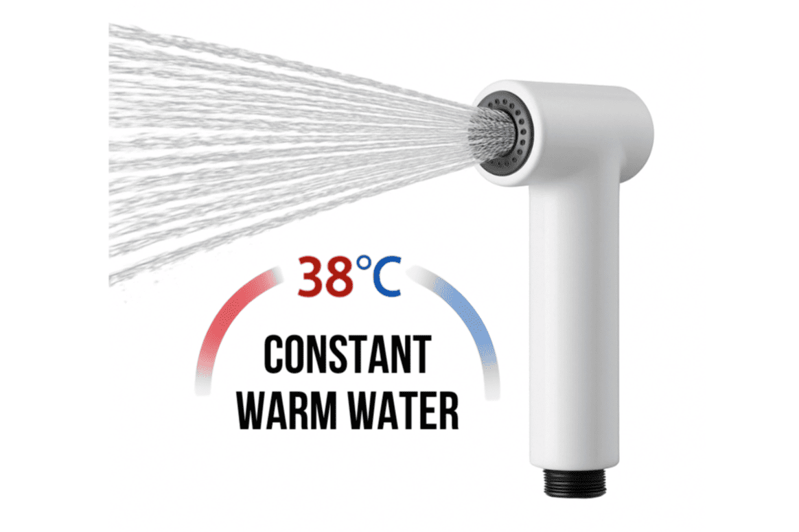 Bidet Sprayer with Temperature Control