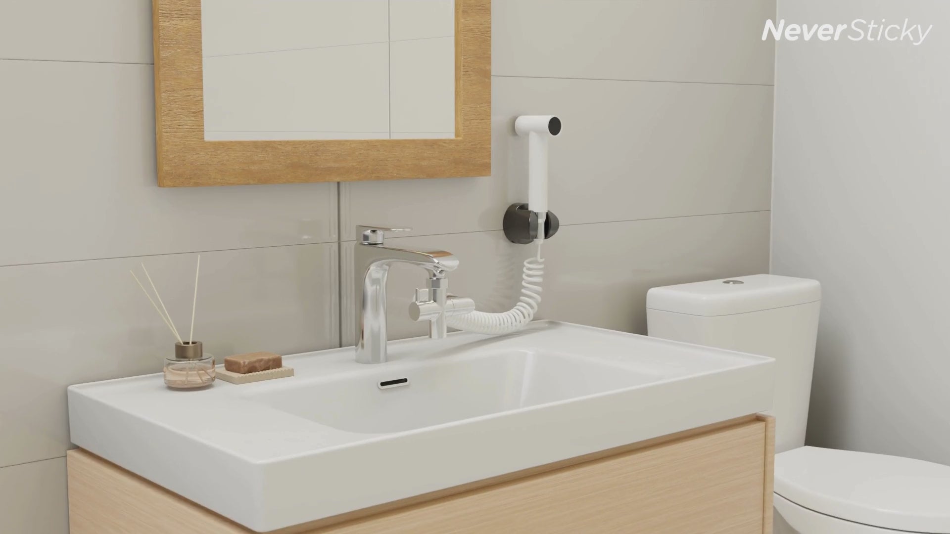 Complete Kit: Bidet system with SafeTemp™